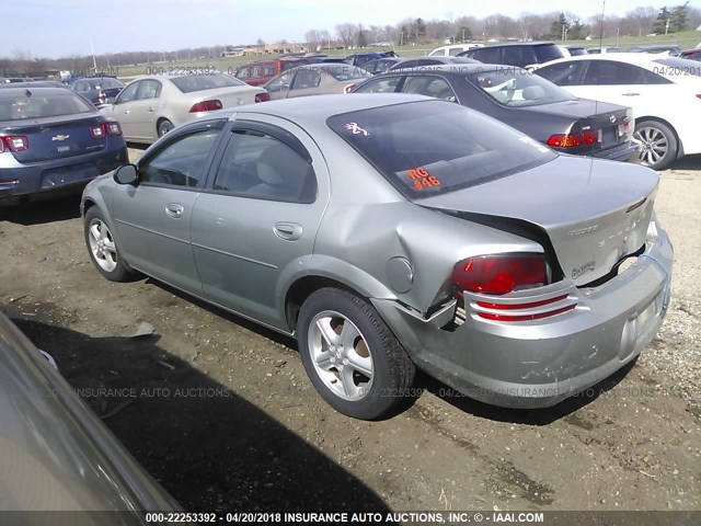 1B3EL46X64N198683 - 2004 DODGE STRATUS SXT GREEN photo 3