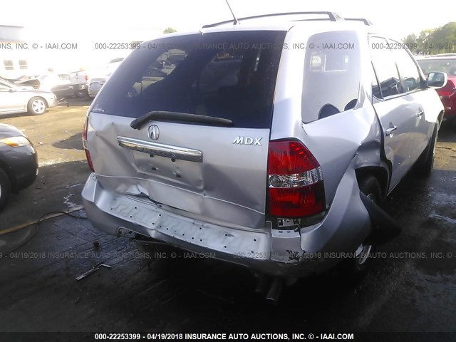 2HNYD189X3H533645 - 2003 ACURA MDX TOURING SILVER photo 6