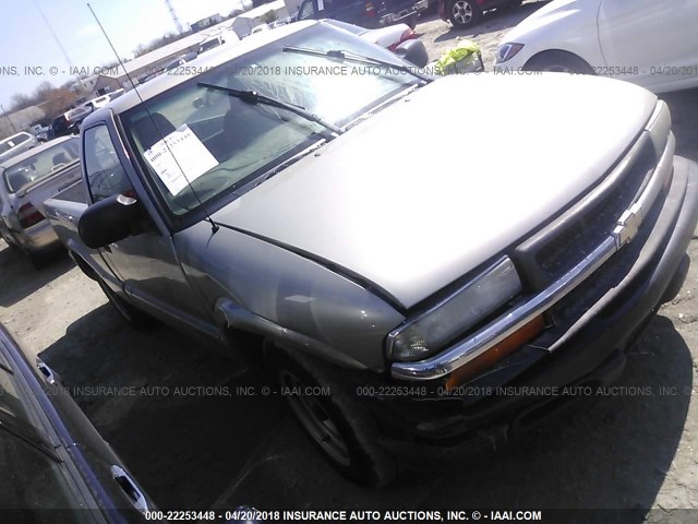 1GCCS145928115039 - 2002 CHEVROLET S TRUCK S10 TAN photo 1