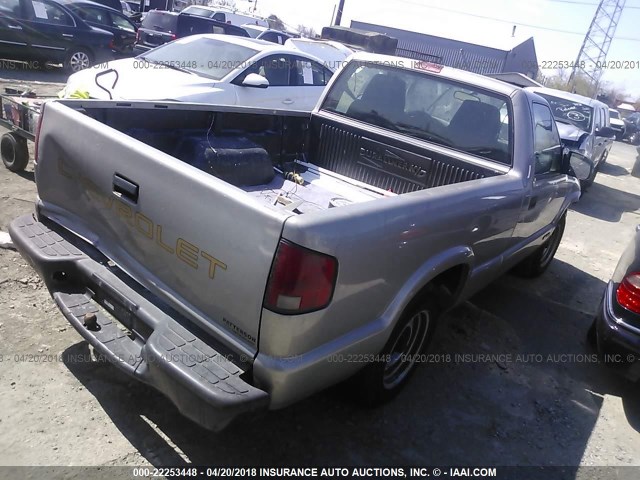 1GCCS145928115039 - 2002 CHEVROLET S TRUCK S10 TAN photo 4