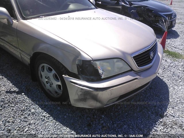 JH4KA9664YC004972 - 2000 ACURA 3.5RL GOLD photo 6