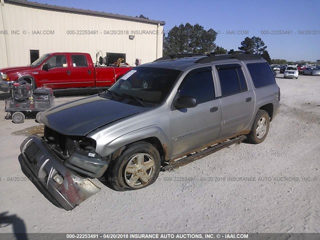 1GNET16S636125041 - 2003 CHEVROLET TRAILBLAZER EXT Pewter photo 2