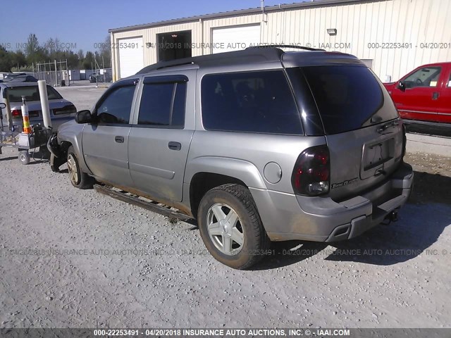 1GNET16S636125041 - 2003 CHEVROLET TRAILBLAZER EXT Pewter photo 3