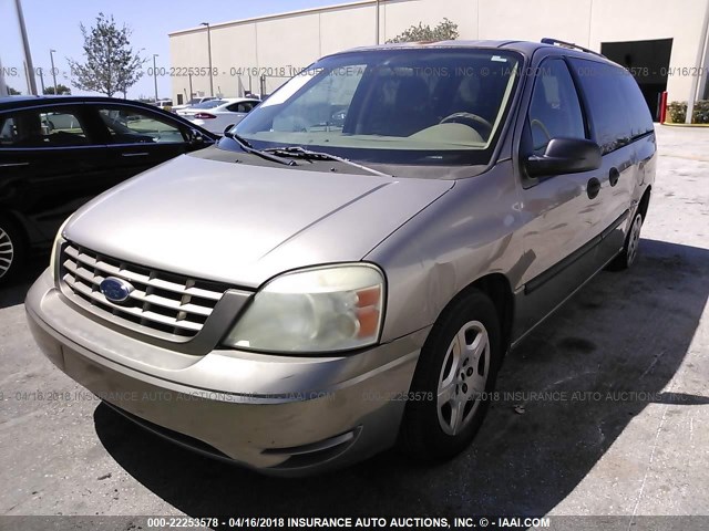 2FMZA51664BA32004 - 2004 FORD FREESTAR SE GOLD photo 2