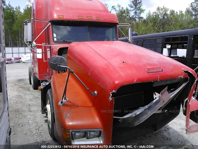 1FUYDZYBXVP793073 - 1997 FREIGHTLINER CONVENTIONAL FLD120 RED photo 1