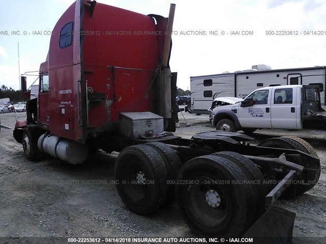 1FUYDZYBXVP793073 - 1997 FREIGHTLINER CONVENTIONAL FLD120 RED photo 3