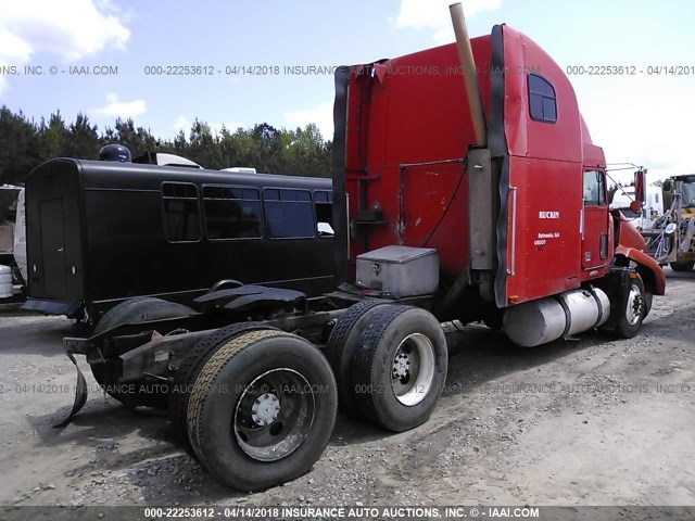1FUYDZYBXVP793073 - 1997 FREIGHTLINER CONVENTIONAL FLD120 RED photo 4