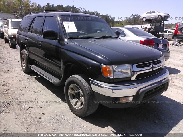 JT3GN86R620252878 - 2002 TOYOTA 4RUNNER SR5 BLACK photo 1