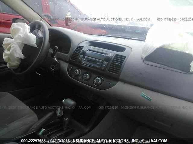 4T1BF32K66U116694 - 2006 TOYOTA CAMRY LE/XLE/SE წითელი ფოტო 5