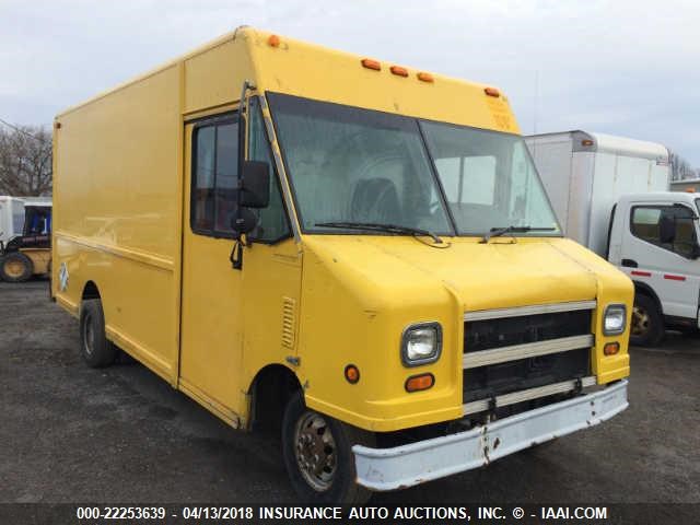 1FCLE49L83HB51998 - 2003 FORD ECONOLINE E450 SUPER D CMM STRP CHS YELLOW photo 1