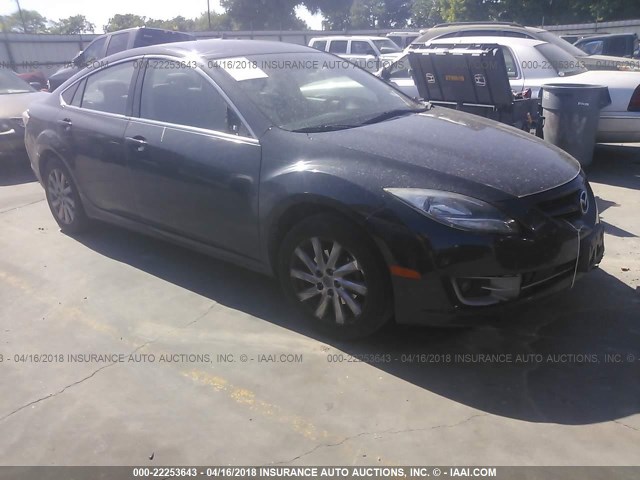 1YVHZ8DH3C5M23177 - 2012 MAZDA 6 I GRAY photo 1