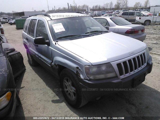 1J4GW48N94C421802 - 2004 JEEP GRAND CHEROKEE LAREDO/COLUMBIA/FREEDOM 银色 照片 1