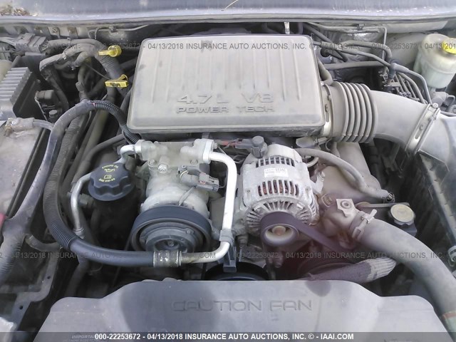 1J4GW48N94C421802 - 2004 JEEP GRAND CHEROKEE LAREDO/COLUMBIA/FREEDOM 银色 照片 10