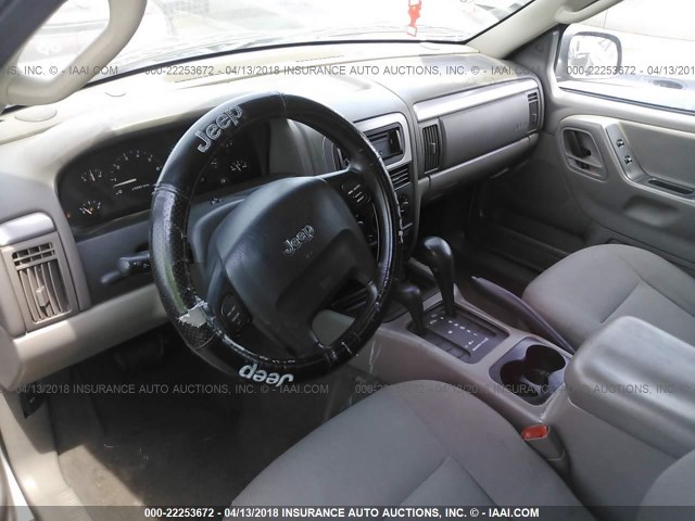 1J4GW48N94C421802 - 2004 JEEP GRAND CHEROKEE LAREDO/COLUMBIA/FREEDOM 银色 照片 5