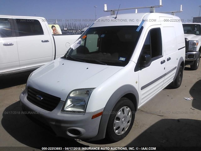 NM0LS7AN6CT080981 - 2012 FORD TRANSIT CONNECT XL WHITE photo 2