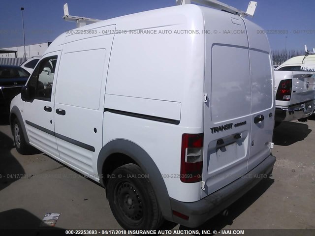 NM0LS7AN6CT080981 - 2012 FORD TRANSIT CONNECT XL WHITE photo 3