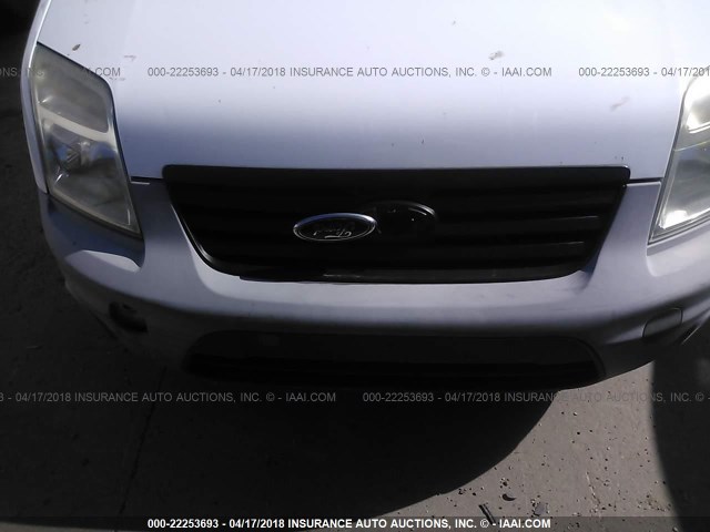 NM0LS7AN6CT080981 - 2012 FORD TRANSIT CONNECT XL WHITE photo 6
