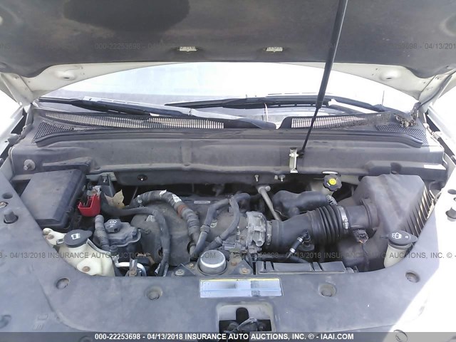 1GKER23D99J118095 - 2009 GMC ACADIA SLT-1 Biały zdjęcie 10