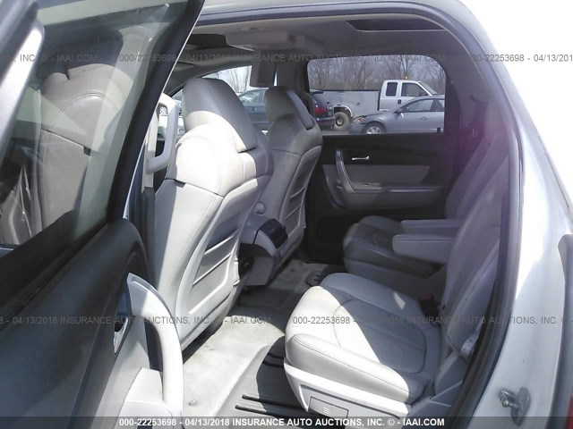 1GKER23D99J118095 - 2009 GMC ACADIA SLT-1 Biały zdjęcie 8