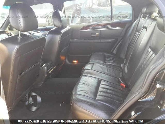 2LNBL8EV7AX620541 - 2010 LINCOLN TOWN CAR EXECUTIVE L BLACK photo 8