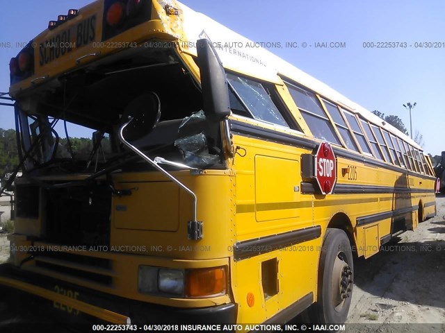 1HVBGAAN41A916691 - 2001 INTERNATIONAL 3000 YELLOW photo 2