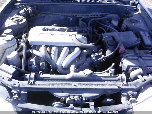 1Y1SK5282WZ423102 - 1998 CHEVROLET GEO PRIZM LSI 绿色 照片 10