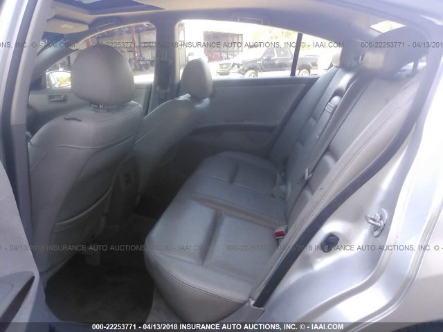 1N4BA41E94C909436 - 2004 NISSAN MAXIMA SE/SL SILVER photo 8