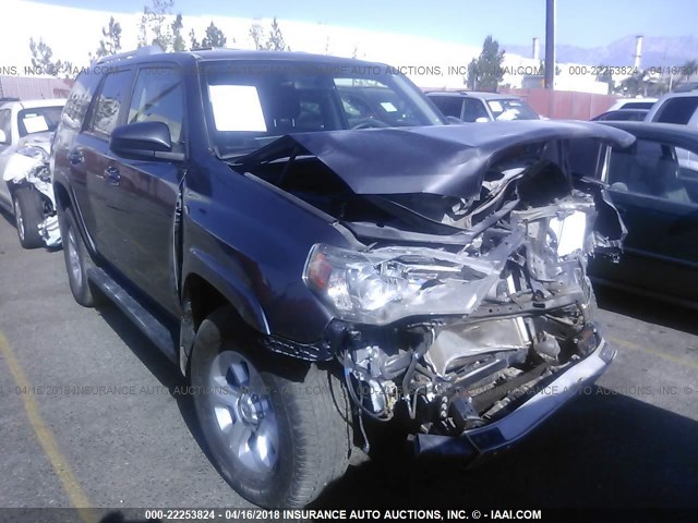 JTEBU5JR7H5450357 - 2017 TOYOTA 4RUNNER SR5 PREM/LTDL/TRAIL/TRD BLACK photo 1