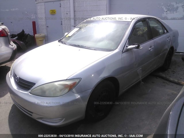 4T1BE32K02U609154 - 2002 TOYOTA CAMRY LE/XLE/SE 香槟色 照片 2