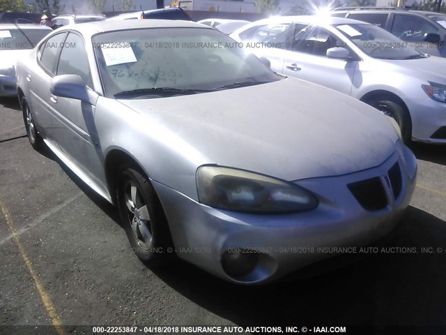 2G2WP582X61240991 - 2006 PONTIAC GRAND PRIX SILVER photo 1