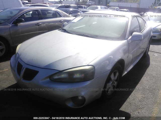 2G2WP582X61240991 - 2006 PONTIAC GRAND PRIX SILVER photo 2