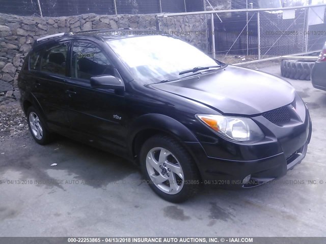 5Y2SM648X3Z450738 - 2003 PONTIAC VIBE BLACK photo 1