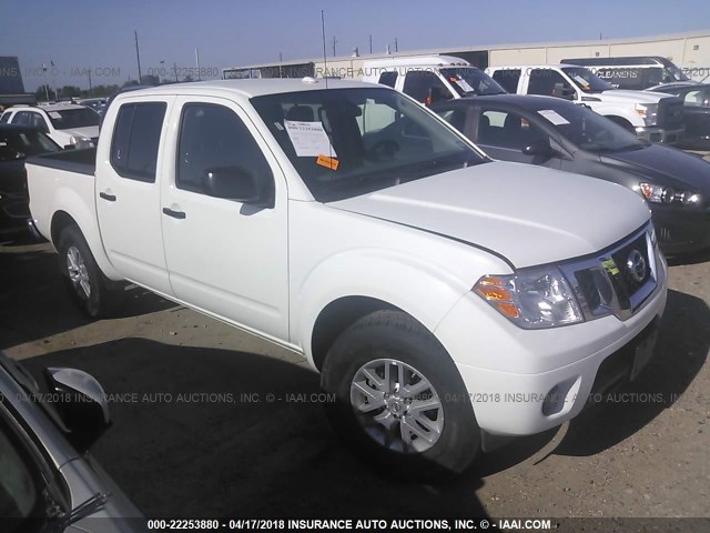 1N6AD0ER2JN713418 - 2018 NISSAN FRONTIER S/SV/SL/PRO-4X WHITE photo 1