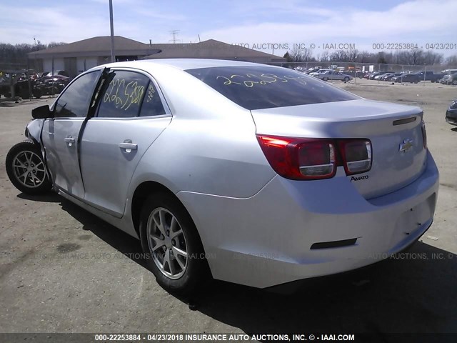 1G11A5SA1DF308228 - 2013 CHEVROLET MALIBU LS 银色 照片 3