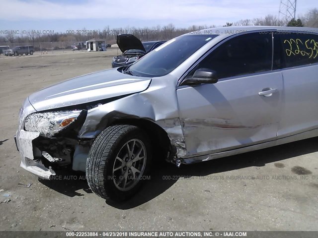 1G11A5SA1DF308228 - 2013 CHEVROLET MALIBU LS 银色 照片 6