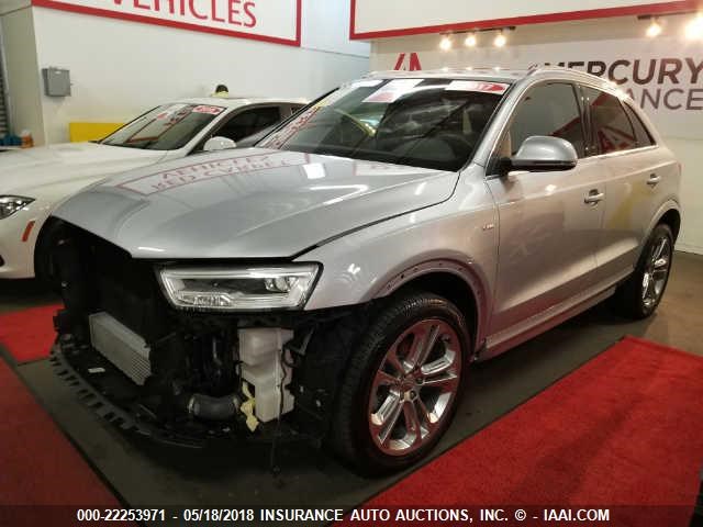 WA1GCCFS9HR015467 - 2017 AUDI Q3 PRESTIGE SILVER photo 2