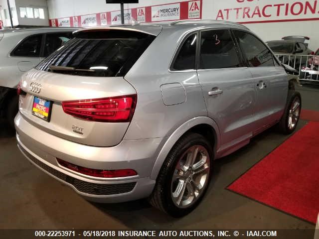 WA1GCCFS9HR015467 - 2017 AUDI Q3 PRESTIGE SILVER photo 4