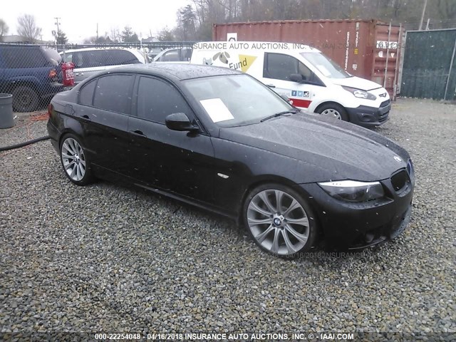 WBAPM5C55BA745117 - 2011 BMW 335 I BLACK photo 1