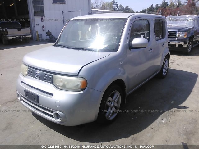 JN8AZ28R19T120379 - 2009 NISSAN CUBE S/SL SILVER photo 2