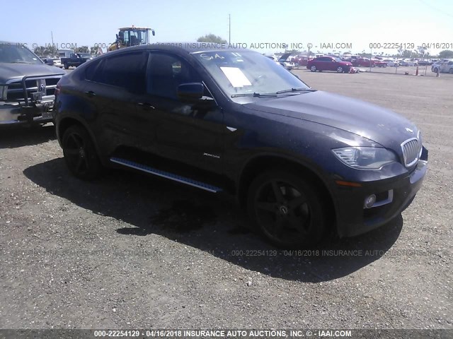 5UXFG8C59DL591184 - 2013 BMW X6 XDRIVE50I BLACK photo 1