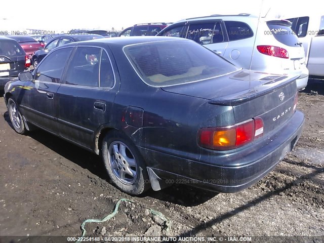 4T1GK12EXSU103165 - 1995 TOYOTA CAMRY LE GREEN photo 3