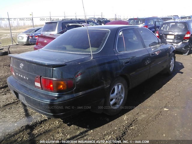 4T1GK12EXSU103165 - 1995 TOYOTA CAMRY LE GREEN photo 4