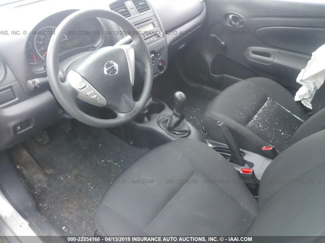 3N1CN7AP8FL894797 - 2015 NISSAN VERSA S/S PLUS/SV/SL SILVER photo 5