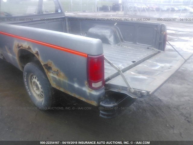 1GTCT14R2G2507130 - 1986 GMC S TRUCK S15 GRAY photo 8