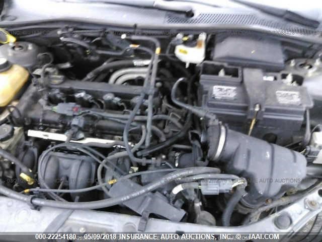 1FAFP34N37W172811 - 2007 FORD FOCUS ZX4/S/SE/SES GRAY photo 10