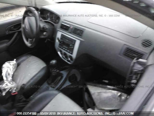1FAFP34N37W172811 - 2007 FORD FOCUS ZX4/S/SE/SES GRAY photo 5