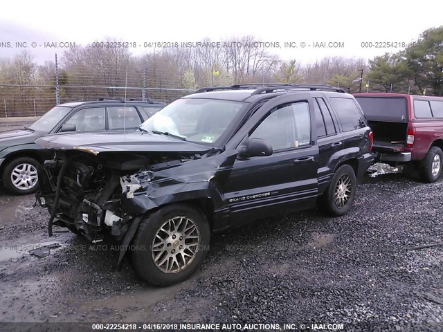 1J4GW58N44C111112 - 2004 JEEP GRAND CHEROKEE LIMITED 海军蓝 照片 2
