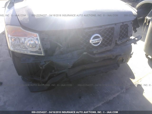 5N1BA0ND6BN602968 - 2011 NISSAN ARMADA SV/SL/PLATINUM GRAY photo 6