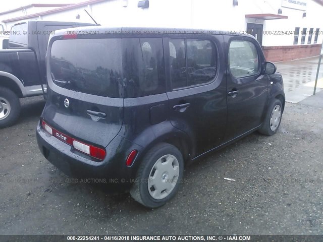 JN8AZ2KR7BT209176 - 2011 NISSAN CUBE S/SL/KROM BLACK photo 4