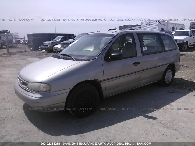 2FMDA5145SBC67533 - 1995 FORD WINDSTAR WAGON TAN photo 2